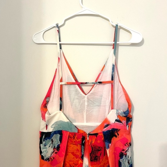 2/$15 Multicolor Floral Sleeveless Maxi Dress Size M - Picture 7 of 9